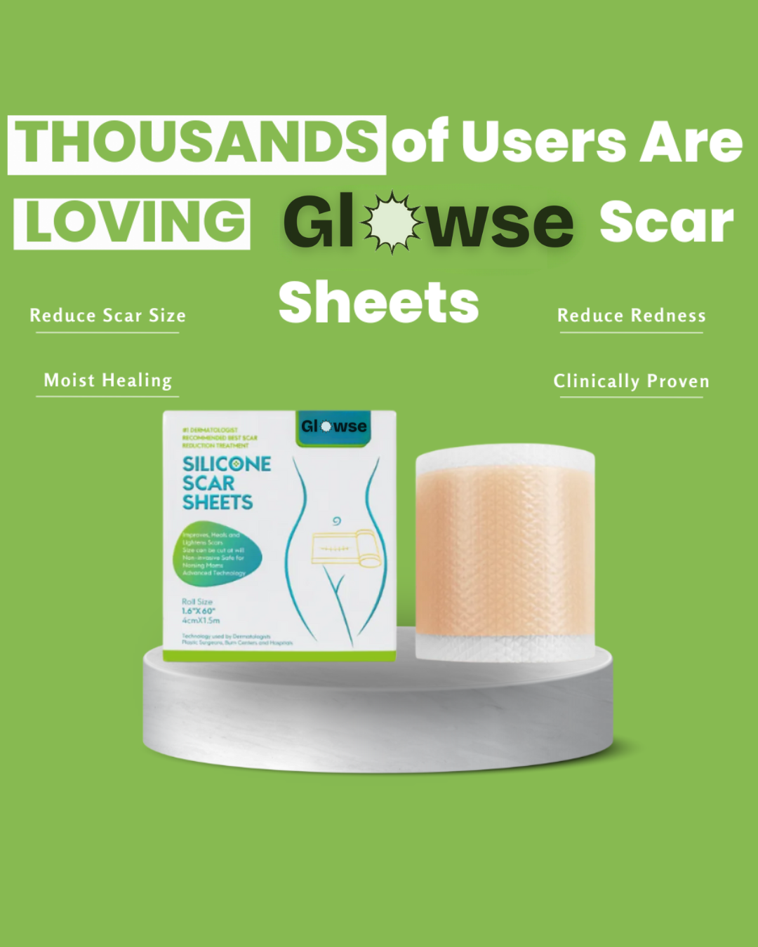 Glowse Scar Reducing Tape